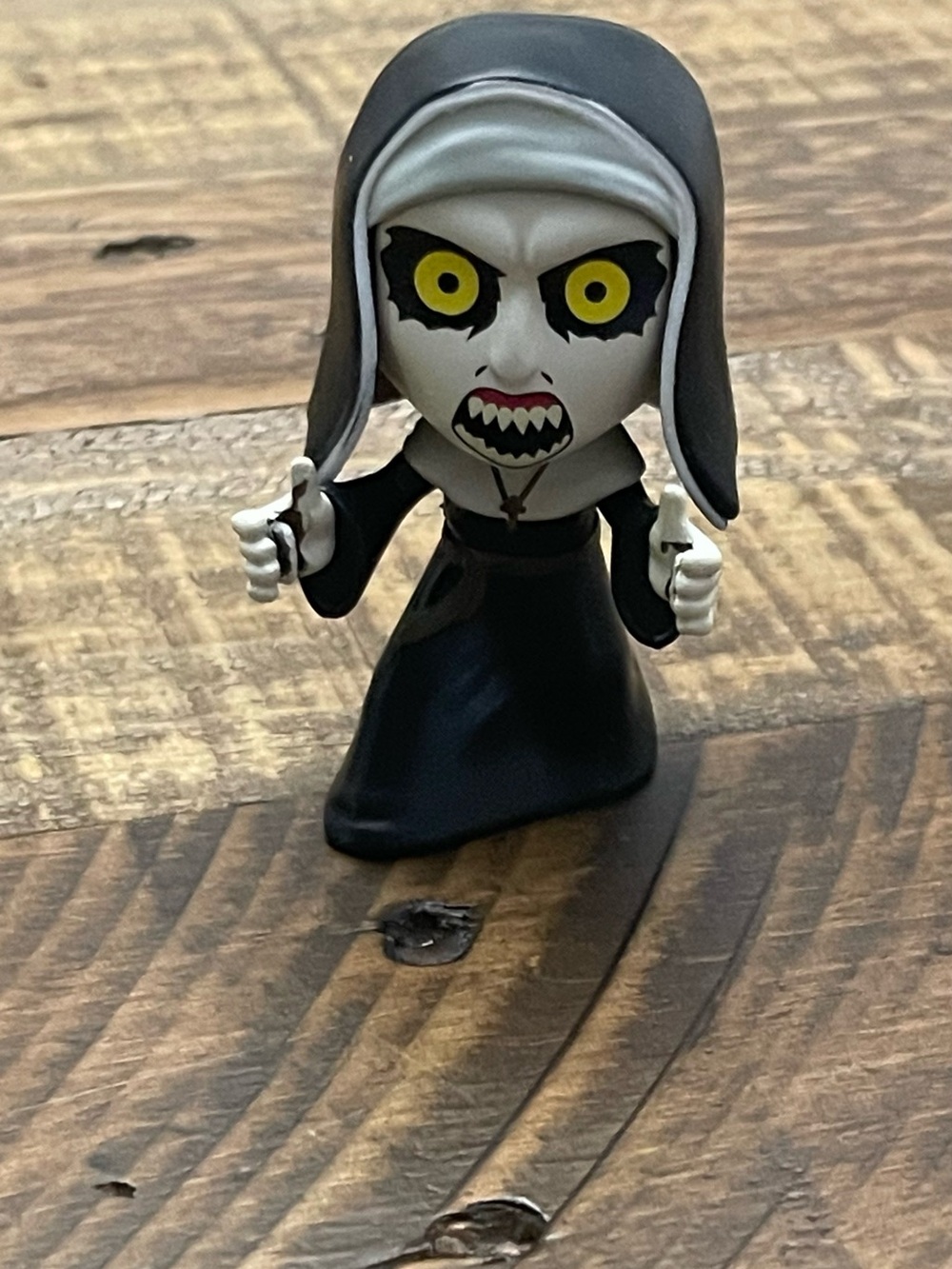 Tiny Nightmares "Terrif-Eyes" Series 1: The Nun (Valak) minifigure